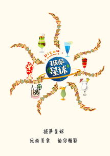 披薩星球 第八屆大廣賽創(chuàng)意海報(bào)的味覺盛宴